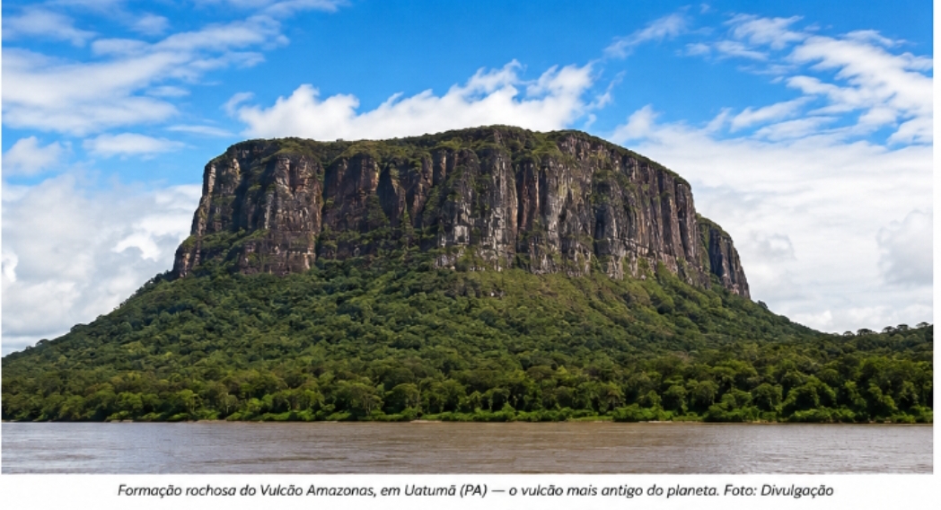 Vulcão Amazonas: um gigante de 1,9 bilhão de anos escondido na Amazônia